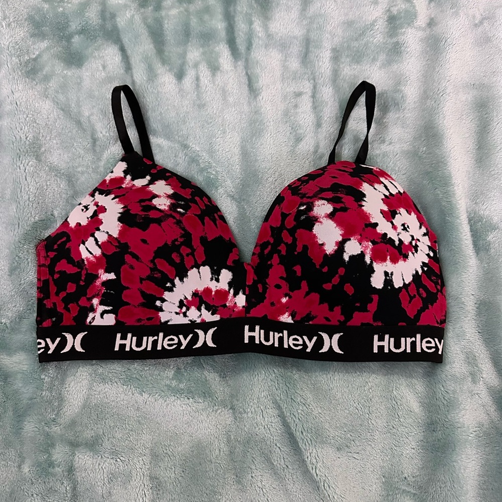Tie dye Hurley bra